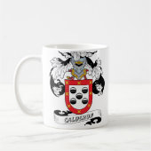 Calderon Familienwappen Kaffeetasse (Links)