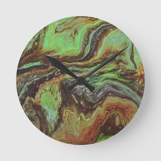 Caldonia 1 Abstrakte Uhr (Vorderseite)