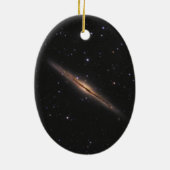 Caldwell 23 Spiralgalaxie der NASA Keramikornament (Hinten)