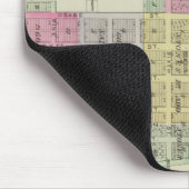 Caldwell, Cherokee, Opolis und McCune, Kansas Mousepad (Ecke)