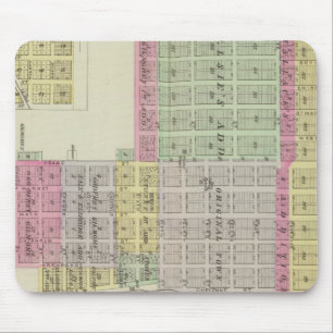 Caldwell, Cherokee, Opolis und McCune, Kansas Mousepad