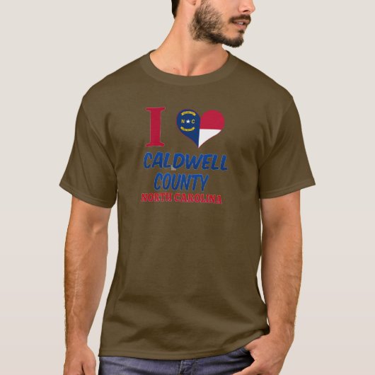 Caldwell County, North Carolina T-Shirt (Vorderseite)