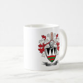 Caldwell Familienwappen-Wappen Kaffeetasse (VorderseiteRechts)