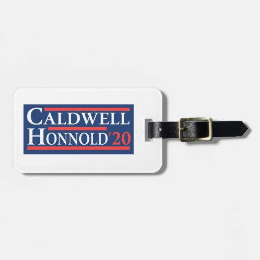 Caldwell Honnold 2020 Gepäckanhänger (Vorderseite horizontal)