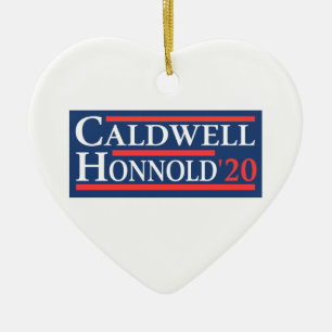 Caldwell Honnold 2020 Keramik Ornament