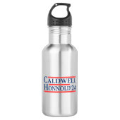 Caldwell Honnold 2024 Edelstahlflasche (Vorderseite)