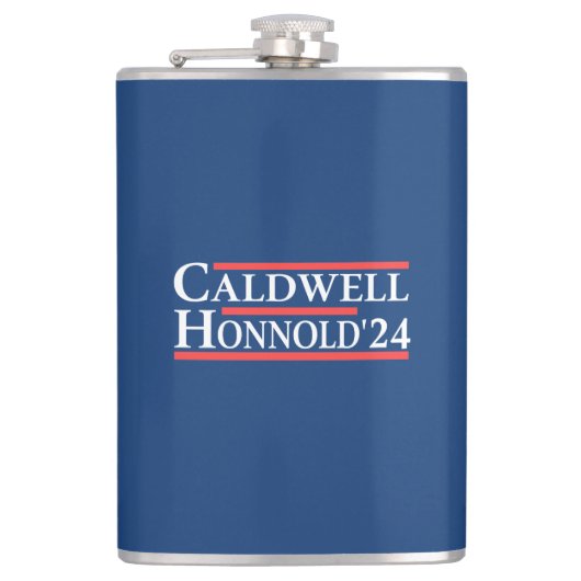 Caldwell Honnold 2024 Flachmann (Vorderseite)