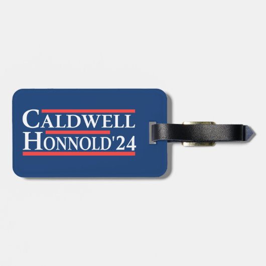 Caldwell Honnold 2024 Gepäckanhänger (Rückseite horizontal)