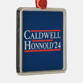 Caldwell Honnold 2024 Ornament Aus Metall (Rechts)