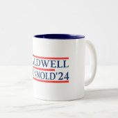 Caldwell Honnold 2024 Zweifarbige Tasse (VorderseiteRechts)