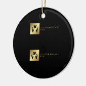 Caldwell Lee BFS-Schmuck Keramik Ornament (Links)