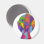 Caldwell-Perizat F Magnet (Vorderseite/Rückseite)