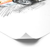 Cale Yarborough Poster (Ecke)