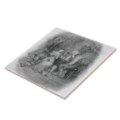 Caleb Plummer und seine blinde Tochter, von Fliese (Seite)