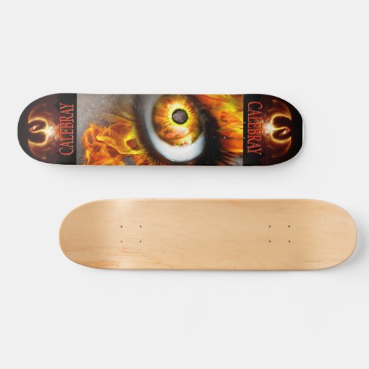 CALEBRAY FEUER-AUGE SKATEBOARD (Horizontal)
