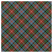 Caledonia alter BezirkTartan Stoff (Nahaufnahme)