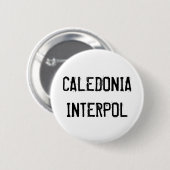 Caledonia Interpol Knopf Button (Vorne & Hinten)