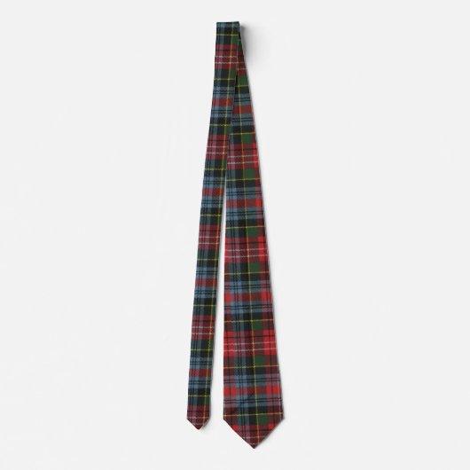 Caledonia Modern Original Scottish Tartan Krawatte (Rückseite)