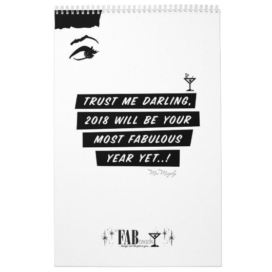 Calendar 2018 - your most fabulous year yet! kalender (Titelbild)