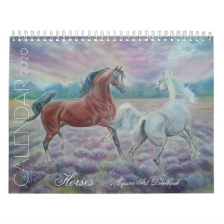 CALENDAR 2020 - HORSES - ART DOROTHEAH KALENDER