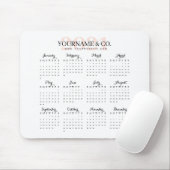 Calendar 2021 mousepad (Mit Mouse)