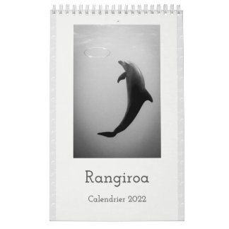 Calendar 2022 RANGIROA BW Kalender