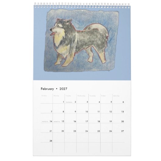 Calendar 2026 kalender (Feb 2027)