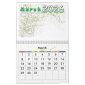 Calendar 2026 kalender (Mär 2026)