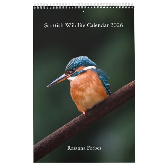 Calendar 2026 Scottish Wildlife  Kalender (Titelbild)