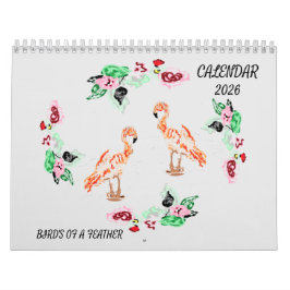 Calendar  2026 Tropical & Every Day  Birds Kalender