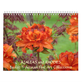 CALENDAR Azaleas Calendar Rhodies Rhodendrums Kalender