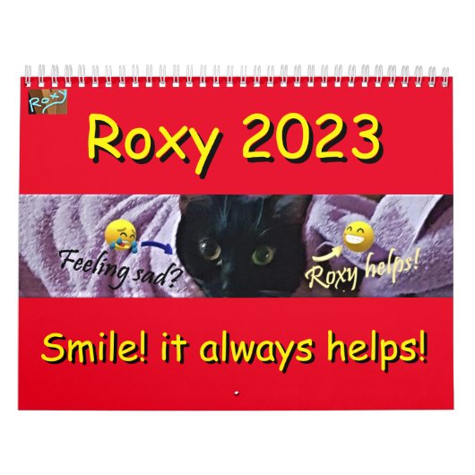 Calendar Cat Roxy Kalender (Titelbild)