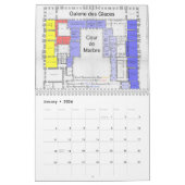 Calendar Chateau de versailles Kalender (Jan 2026)