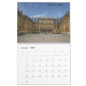 Calendar chateaux de France Kalender (Jan 2027)