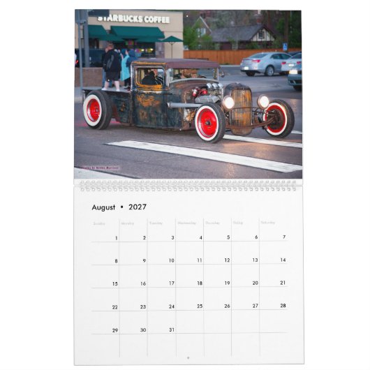 Calendar Cheyenne Kalender (Aug 2027)