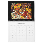 Calendar-Classic/Vintag-Egon Schiele Kalender (Feb 2027)