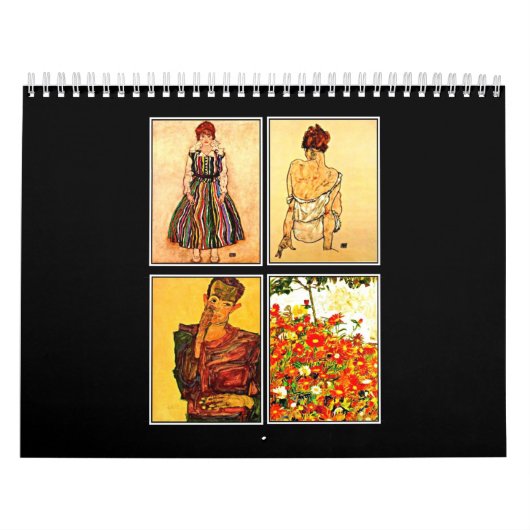 Calendar-Classic/Vintag-Egon Schiele Kalender (Titelbild)