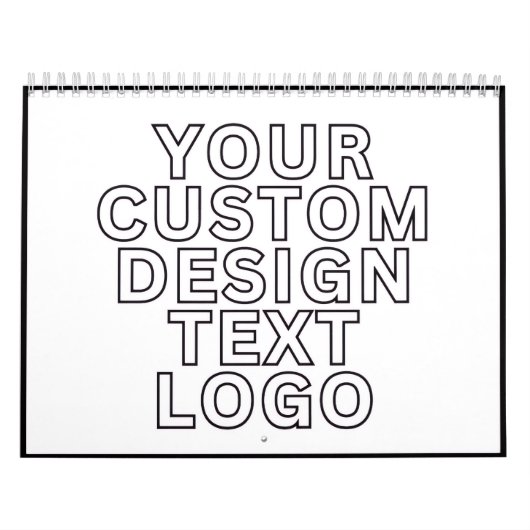 Calendar Custom with Business Logo Personalized  Kalender (Titelbild)