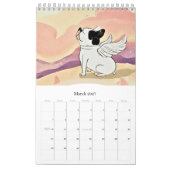 Calendar cute bulldog kalender (Mär 2027)