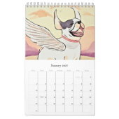 Calendar cute bulldog kalender (Jan 2027)