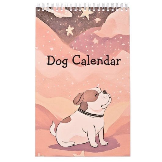 Calendar cute bulldog kalender (Titelbild)