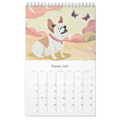 Calendar cute bulldog kalender (Jan 2027)