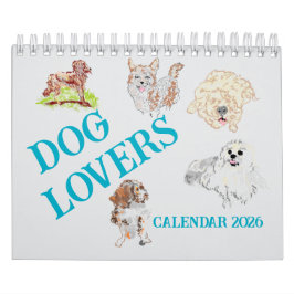 Calendar Dog Lovers 2026 Kalender