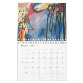 CALENDAR : FEINE KUNST : WASSIG KANDINSKY KALENDER (Feb 2027)