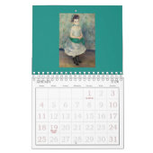 CALENDAR : FINANZKUNST : PIERRE AUGUSTE-RENOIR KALENDER (Jan 2026)