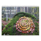 calendar forests 2026 art landart nature kalender (Titelbild)