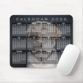 Calendar-Foto 2026-Mauspad Mousepad (Mit Mouse)