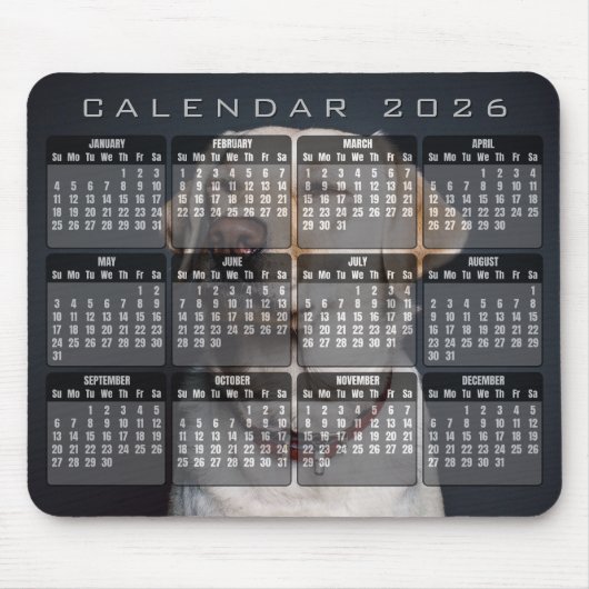 Calendar-Foto 2026-Mauspad Mousepad (Vorne)