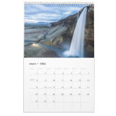 Calendar für natürliche Wasserfälle Kalender (Mär 2026)