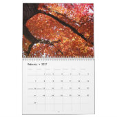 CALENDAR Herbstkalender für Bäume Kalender (Feb 2027)